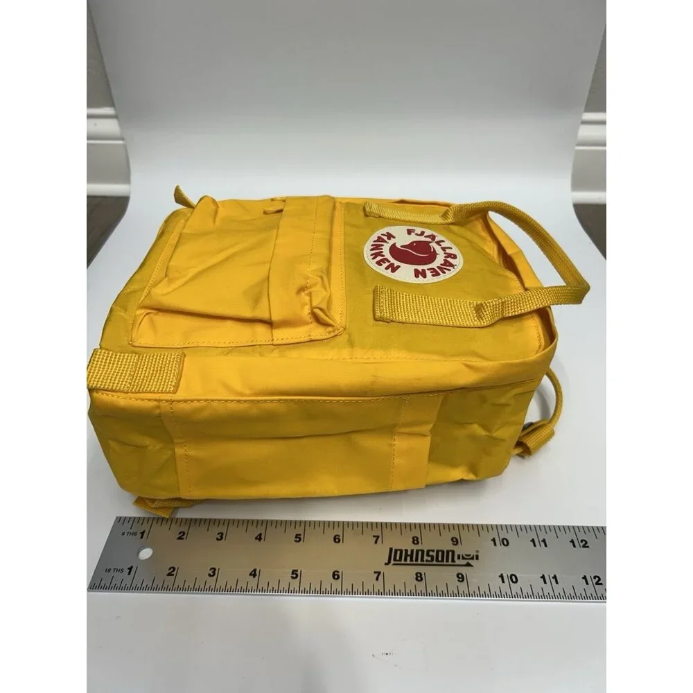 Fjallraven Kanken Mini Everyday Outdoor Backpack Yellow - Very Good Condition